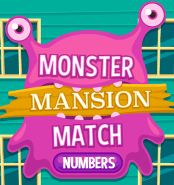 Monster Mansion Match Numbers